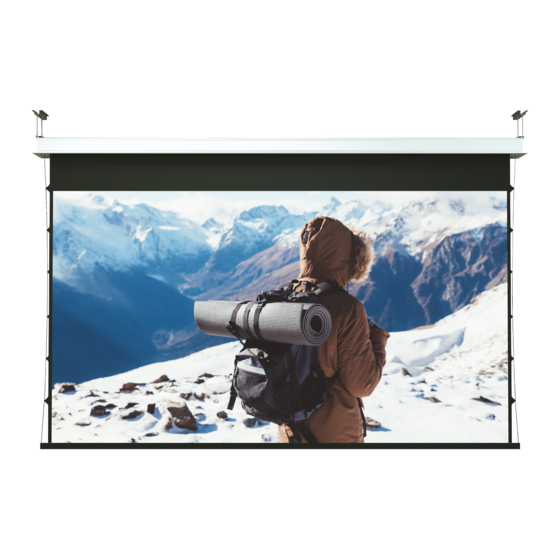 SCREENLINE Lodo Evolution Inceiling Manuals
