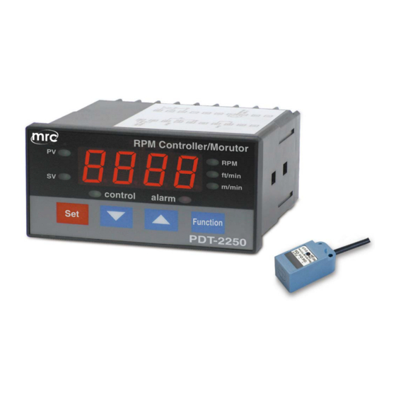 MRC PDT-2250 Operation Manual