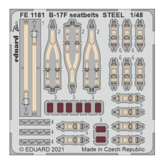 Eduard B-17F Quick Start Manual