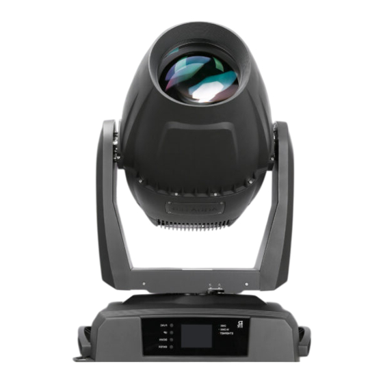 PR Lighting AQUA LED 1700 FRAMING Manual