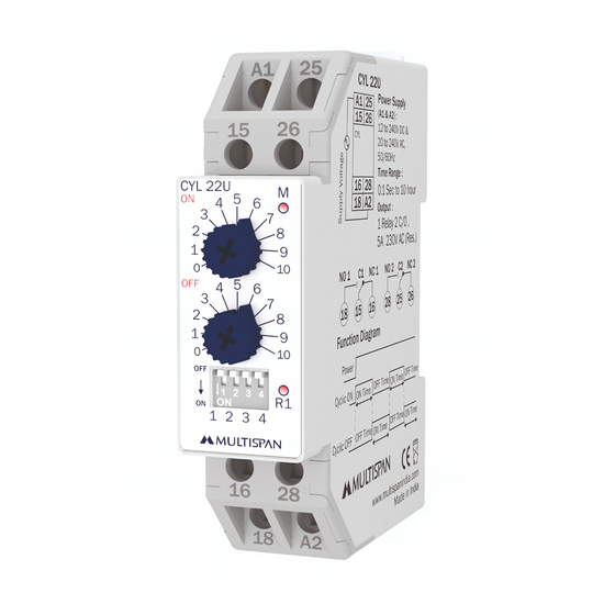 MULTISPAN CYL-22U Quick Start Manual