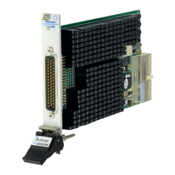 Pickering 40-520 User Manual