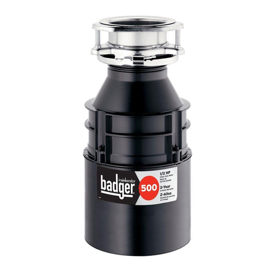 InSinkErator Badger 900 Plus Manual
