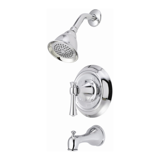 Luxart Carmella C411TO-CP Installation Manual
