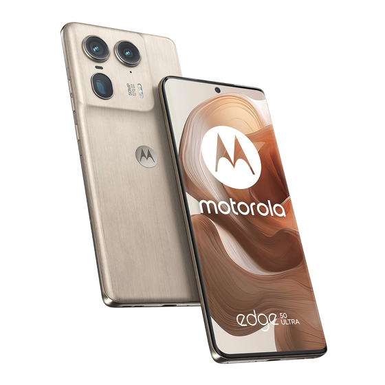 Motorola edge 50 ULTRA Manuals