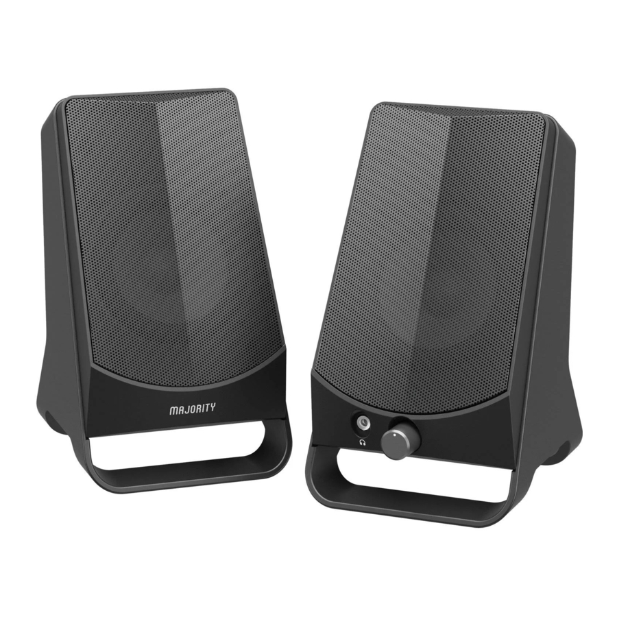 MAJORITY DX10 - Speaker Manual