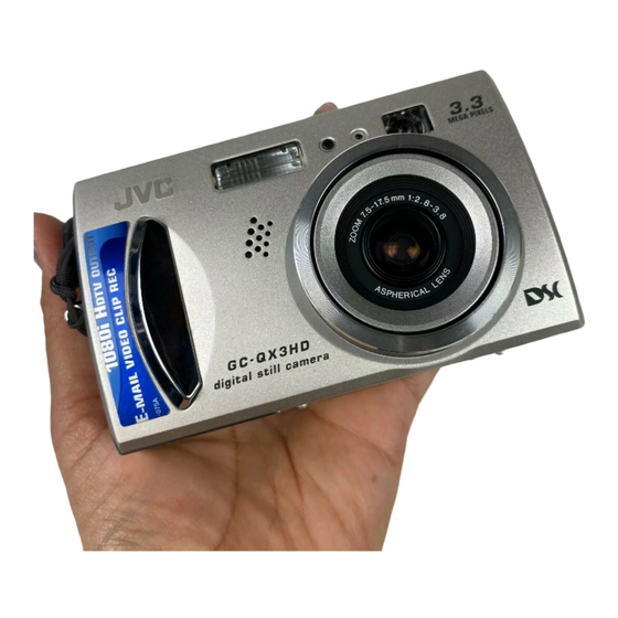 JVC GC-QX5HD Instructions Manual