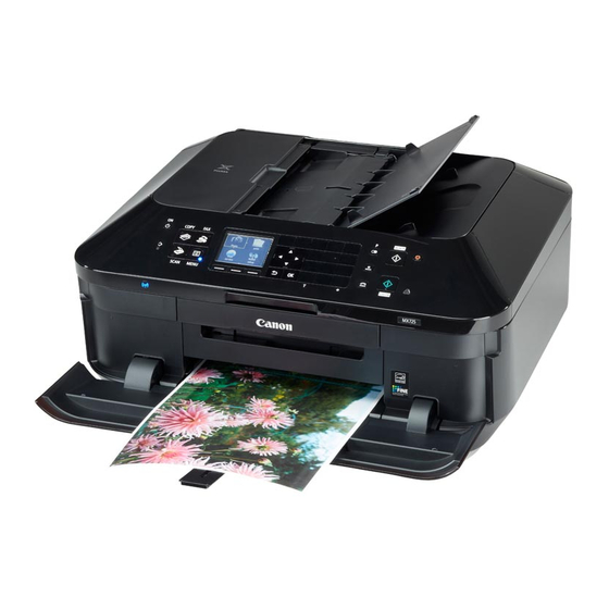 Canon PIXMA MX726 series Getting Started