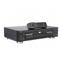 Panasonic DVDA7D - DVD AUDIO Operating Instructions Manual