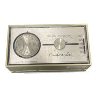 White Rodgers 1F70 Operation Manual