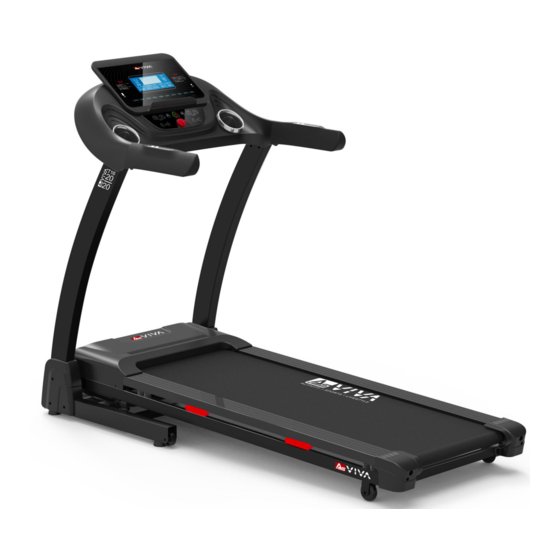 User Manuals: AsVIVA T16 Bluetooth Treadmill Cardio