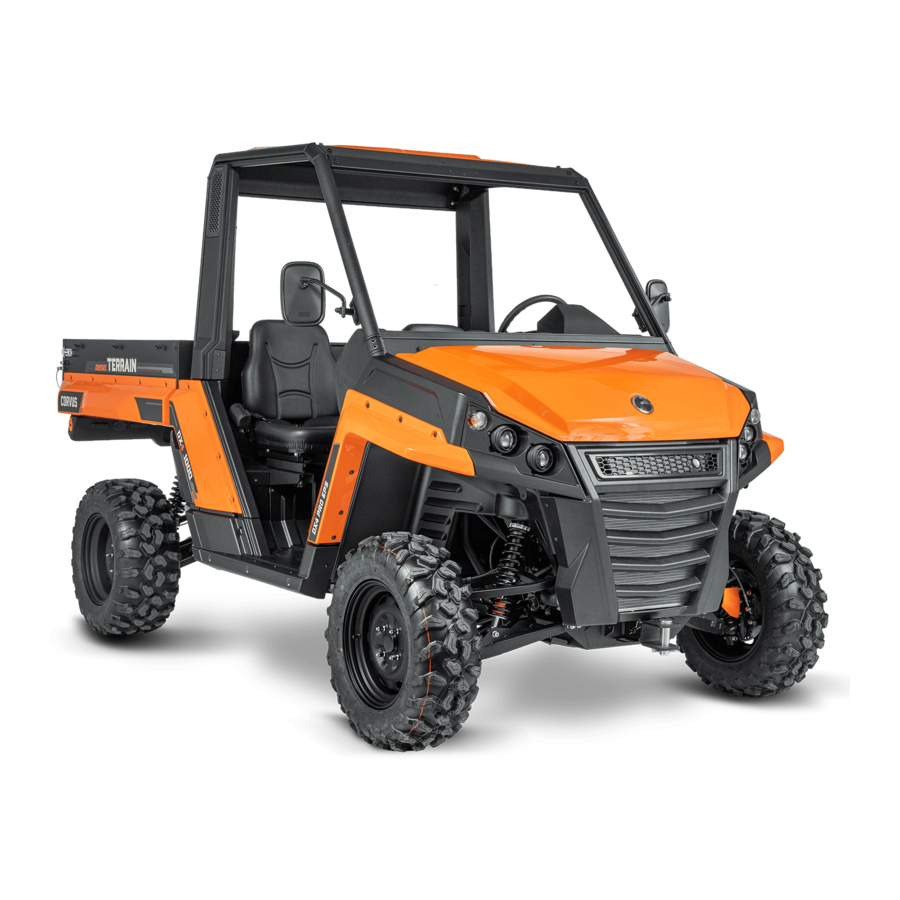 CORVUS TERRAIN DX4 PRO Farm Buggy Manuals