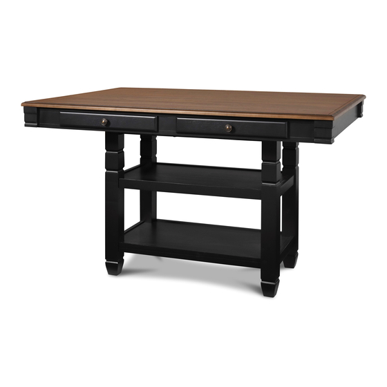 New Classic Furniture PRAIRIE POINT D058B-12 Assembly Instructions