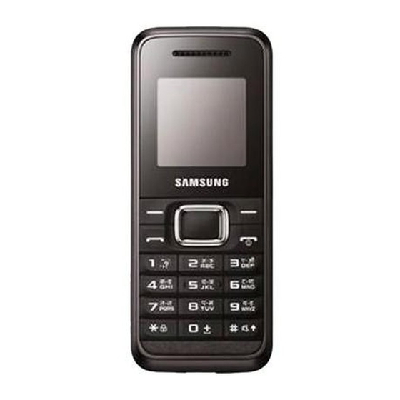 Samsung SCH-B219 Manuals