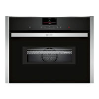 NEFF C17MS32N0B Instruction Manual