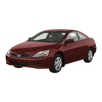 Honda 2007 Accord Coupe Owner's Manual