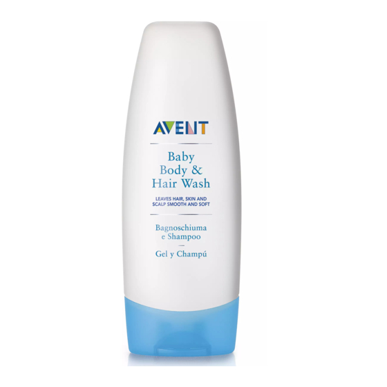 Philips AVENT Baby Body & Hair Wash SCF513/25 Specification Sheet