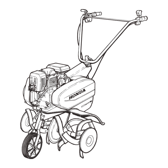 Honda Automobiles FG315 User Manual