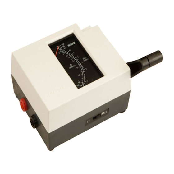 Megger WM6 User Manual
