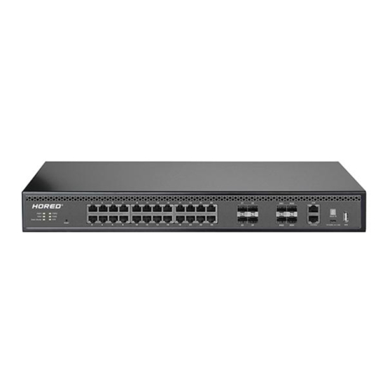 Hored S5700-24G-4F-4TF User Manual