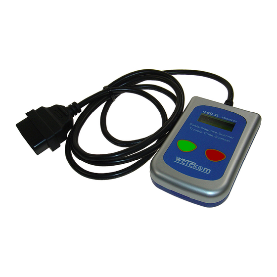 Wetekom FDS-5200 Instruction Manual