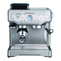 Gastroback Design Espresso Advanced Pro GS Operating Instructions Manual
