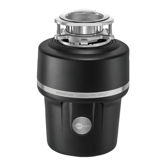 InSinkErator Evolution PRO 880LT Manual
