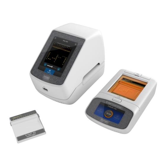 Thermo Scientific invitrogen E-Gel G8121ST Manuals