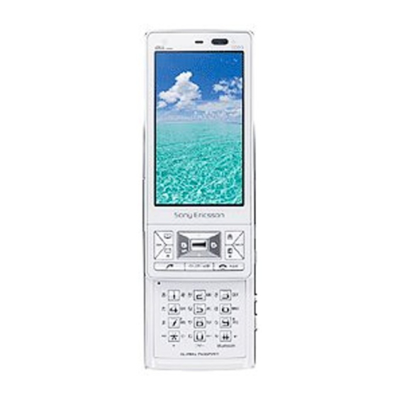 KDDI AU Cyber-Shot S003 Manual