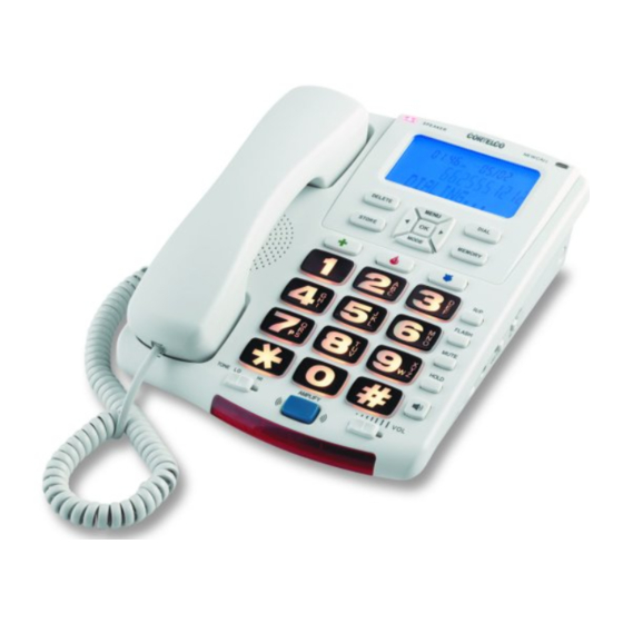 User Manuals: Cortelco Dignity 2420 Phone Caller ID