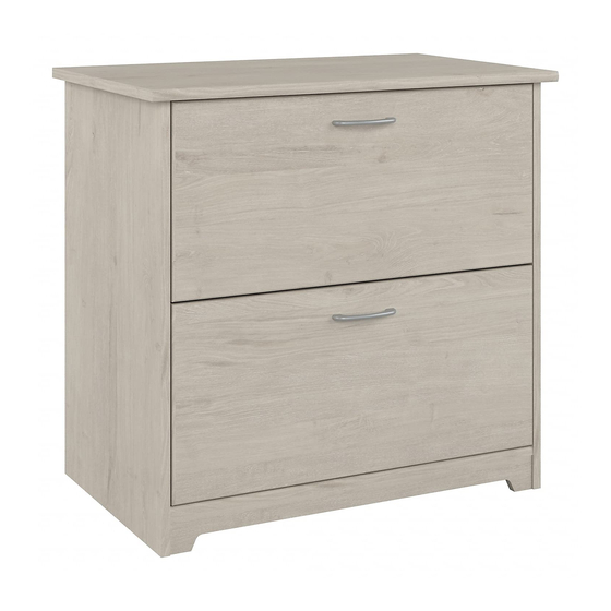 BUSH FURNITURE Cabot Lateral File Assembly Manual