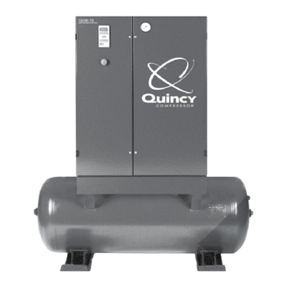 Quincy Compressor QGB Series Instruction Manual