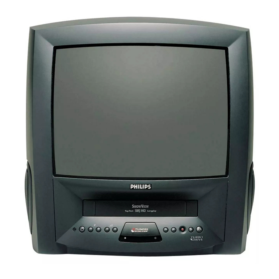 Philips TV-Video Combi 14PV320/05 Manuals