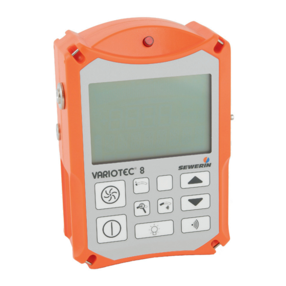 sewerin EX-TEC SR5 Operating Instructions Manual