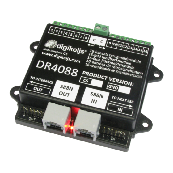 Digikeijs DR4088CS Manual