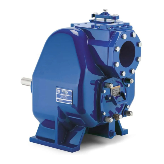 GORMAN-RUPP PUMPS VS3B60-B Installation, Operation, And Maintenance Manual With Parts List