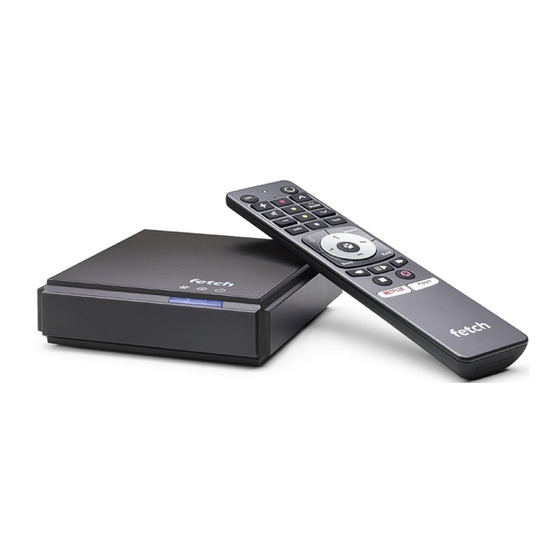 Fetch Mini 4K Quick Start Manual