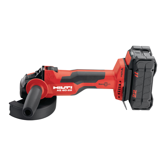 Hilti NURON AG 6D-22-150 Manual