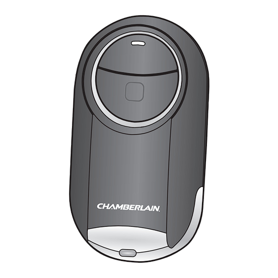 Chamberlain MC100-P2 Quick Start Manual