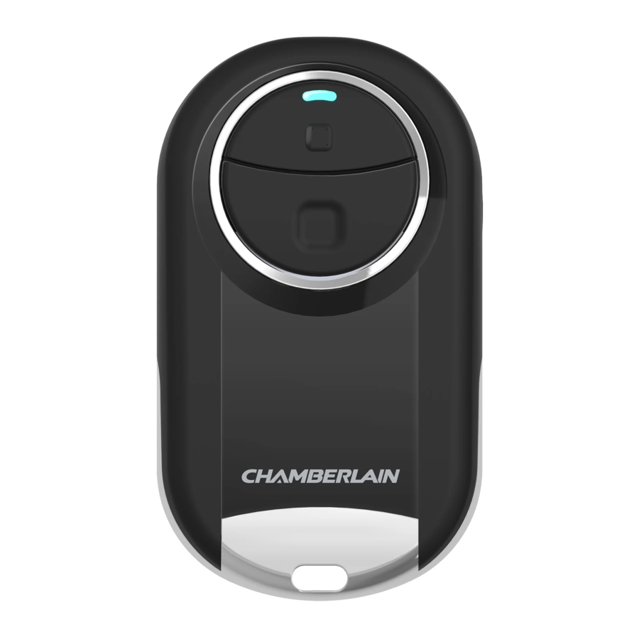 Chamberlain MC100-P2, MC100C-P2 - MINI REMOTE CONTROL Manual