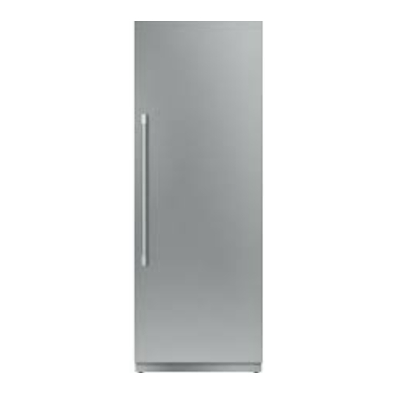 Thermador T24IF70NSP/03 Installation Instructions Manual