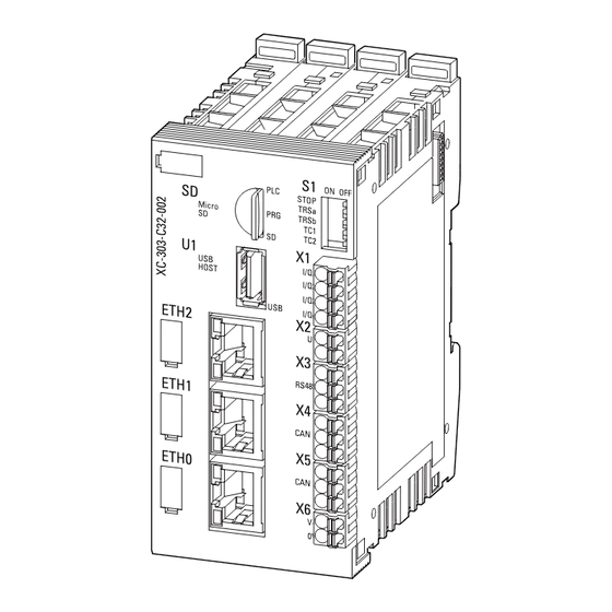 EATON XC-303 SERIES CONTROLLER INSTRUCTION LEAFLET | ManualsLib