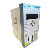 Siemens SIPROTEC 6MD63 Technical Data Manual