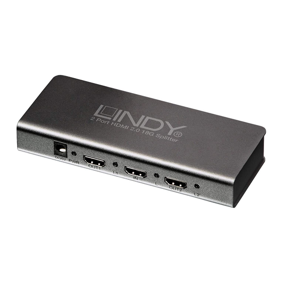 Lindy 38240 User Manual