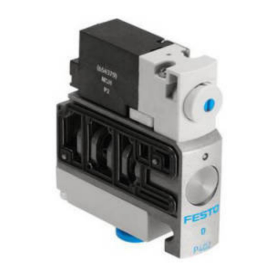 Festo CPVSC1-M1H-D-H-M5C Assembly Instructions