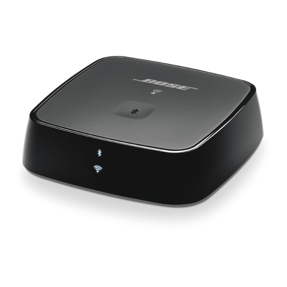 Bose SOUNDTOUCH Owner's Manual