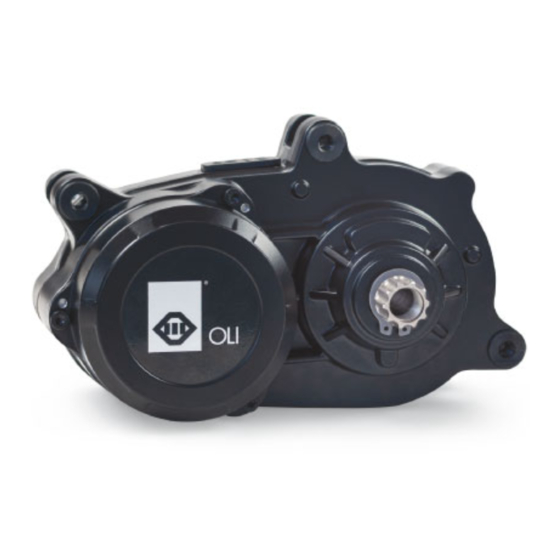OLI Sport Installation, Use And Maintenance Manual