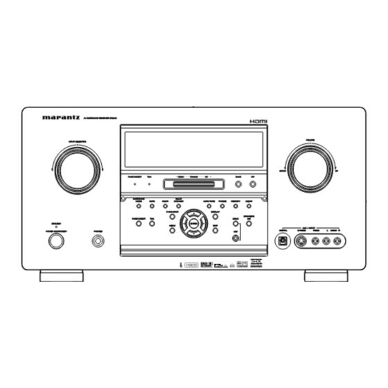 Marantz SR9600U User Manual