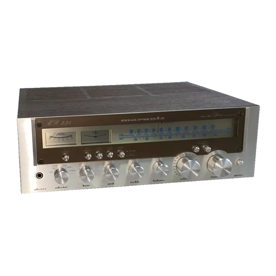 Marantz 1530 Manual