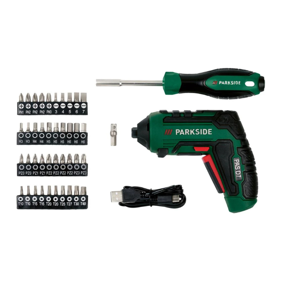 Parkside PWBM A1 User Manual